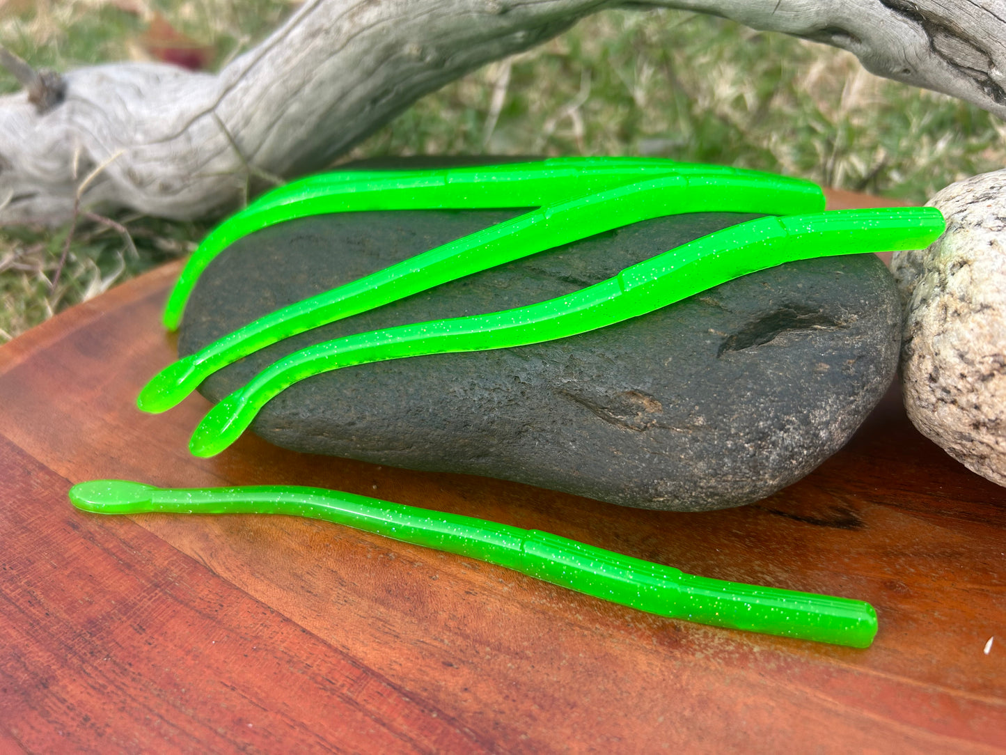 Drop shot wiggles 6" Worm 12ct